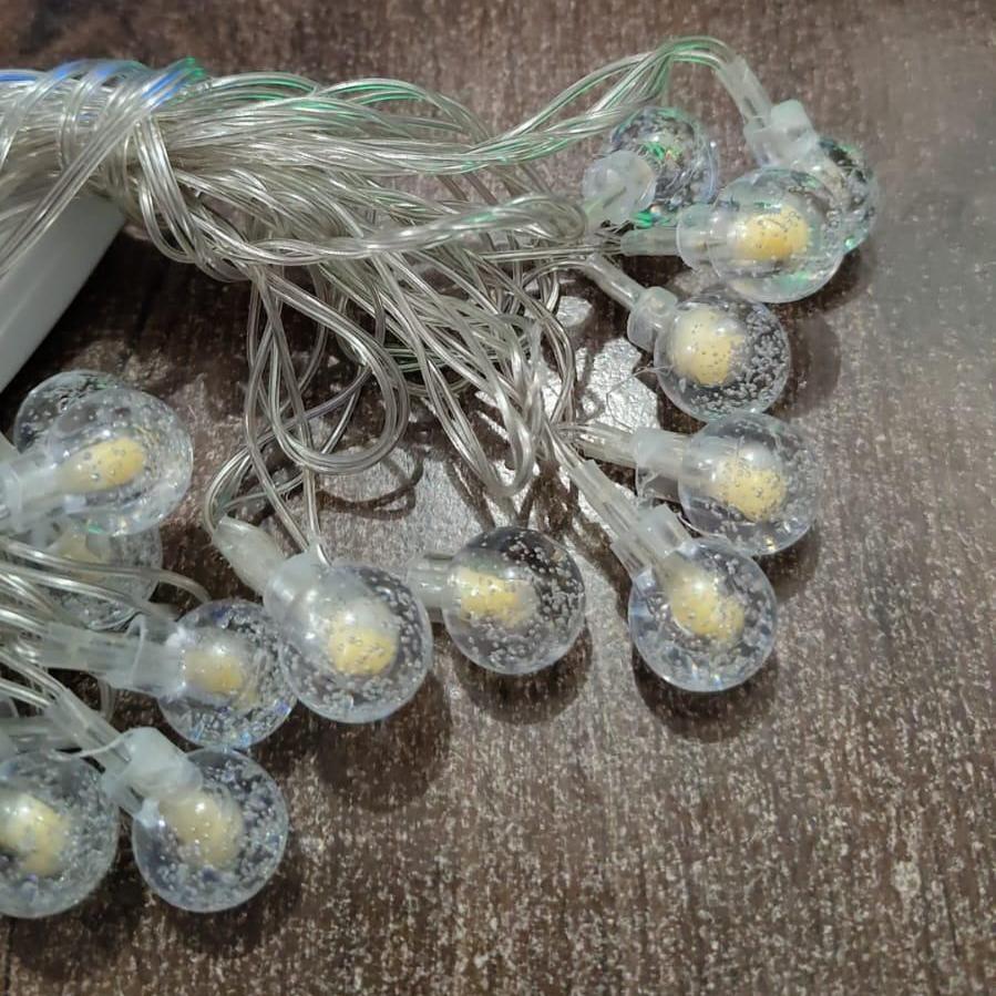 LED Crystal Balls String Light